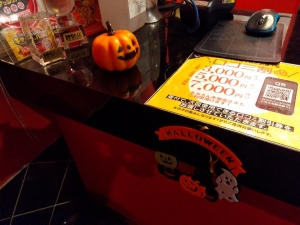 ハロウィン仕様の店内！